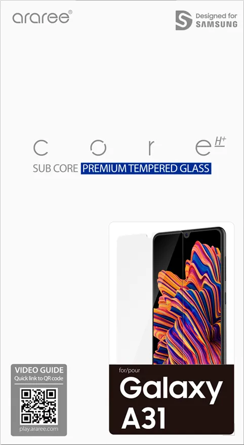 Стекло защитное Araree для Samsung A31 Стекло защитное Araree для Samsung A31